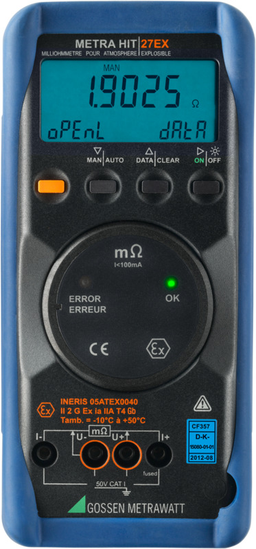 Intrinsically Safe METRAHIT 27EX: A Milliohmmeter for Hazardous Environments - Image 3