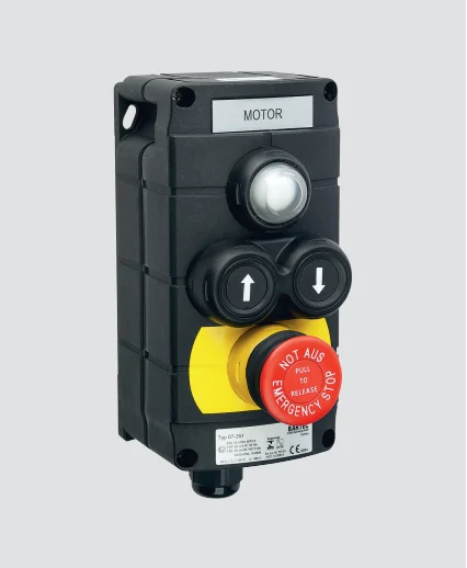 Bartec ComEx 3-Gang Control Station-Intrinsically Safe