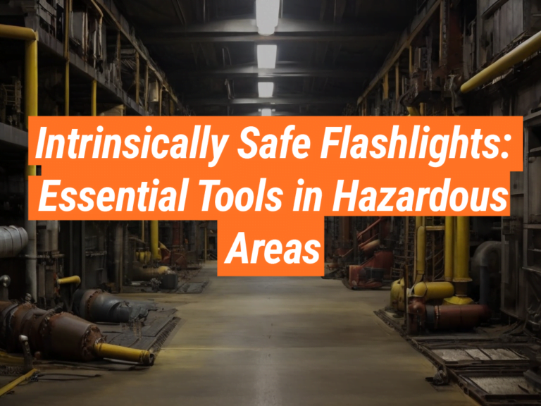 Intrinsically Safe Flashlights Safety Essentials in Hazardous Areas Intrinsically Safe Store