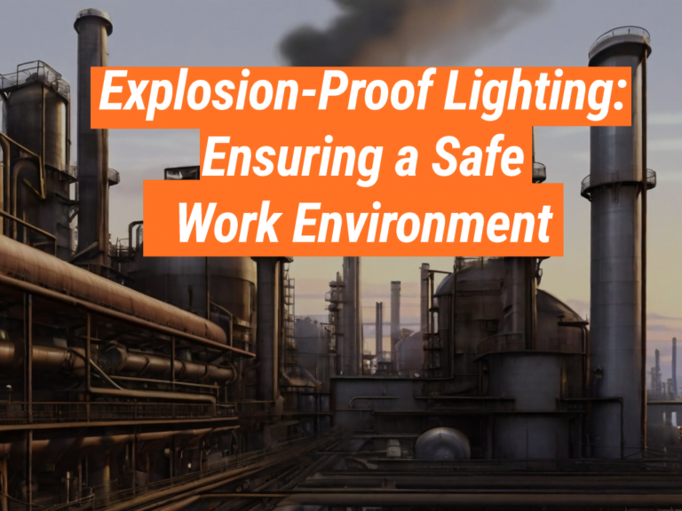 Industrial Explosion-Proof Lighting: Safety Essentials - Intrinsically ...