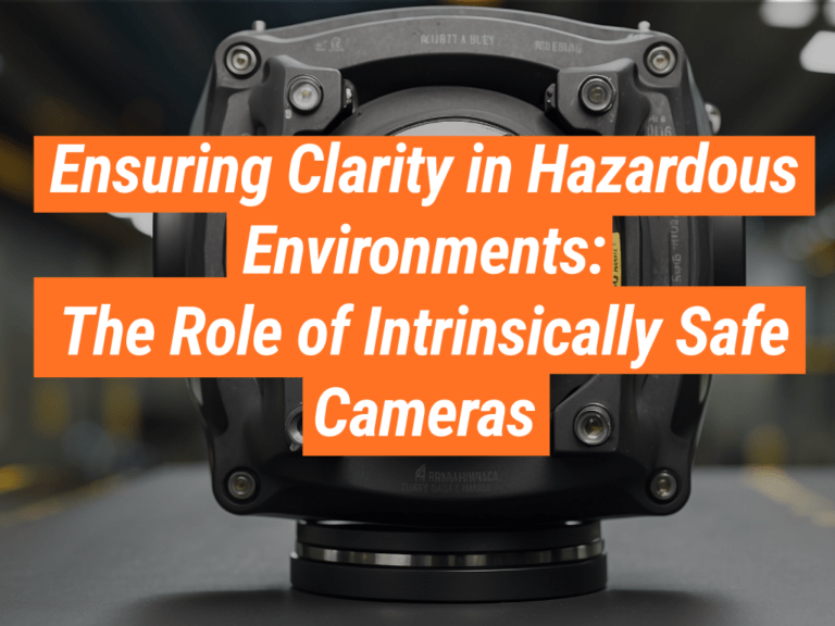 Intrinsically Safe Cameras: Clarity in Hazardous Zones - Intrinsically ...