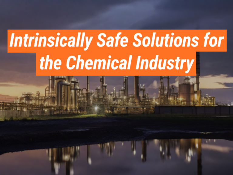 Intrinsically Safe Accident Prevention in Chemical Industry ...