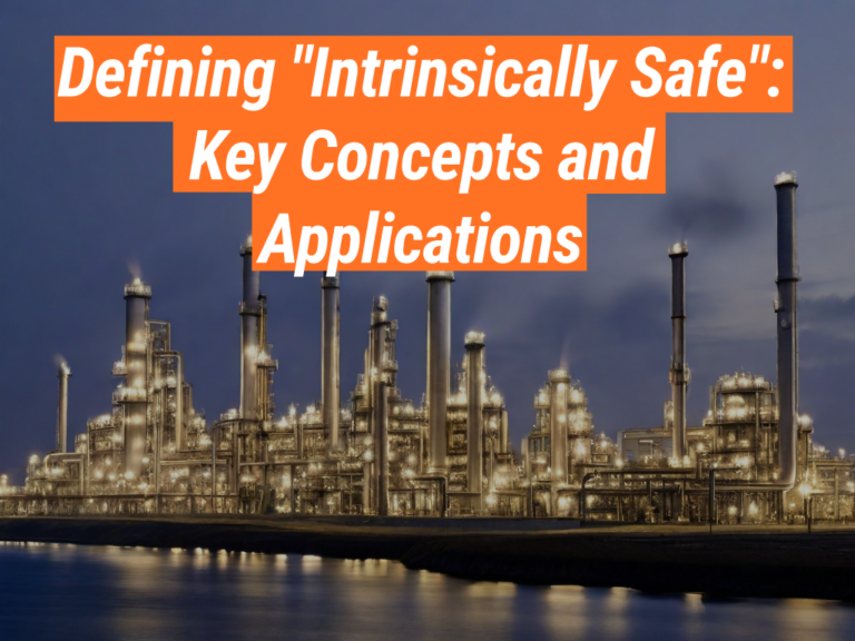 Key Concepts and Applications of Intrinsically Safe Technologies ...