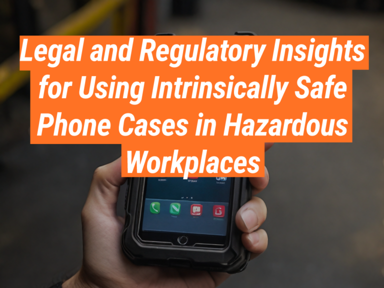 Legal Insights: Safe Phone Cases in Hazardous Workplaces ...