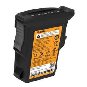 Zebra BTRY-MC93-NI-01 non-incendive 7000 mAh lithium-ion battery for MC9300, certified for Class I Division 2 hazardous areas.