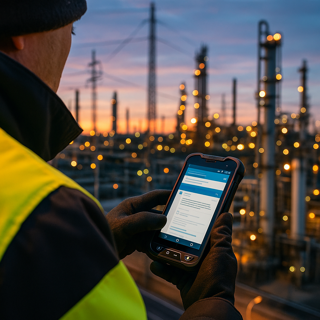 intrinsically safe smartphone with push-to-talk