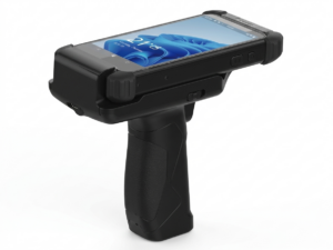 382DH with pistol grip for the UHF scanner.