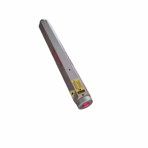 SLX-635S Intrinsically Safe Red Laser IECEx Certified for Mining, Oil & Gas, and Industrial Automation – rugged Class 2 635nm beam with 120m range and AA battery power.