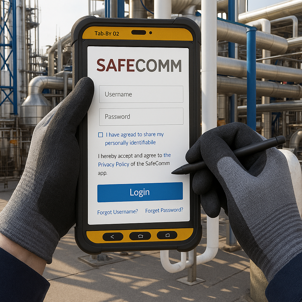 intrinsically safe apps for hazardous areas