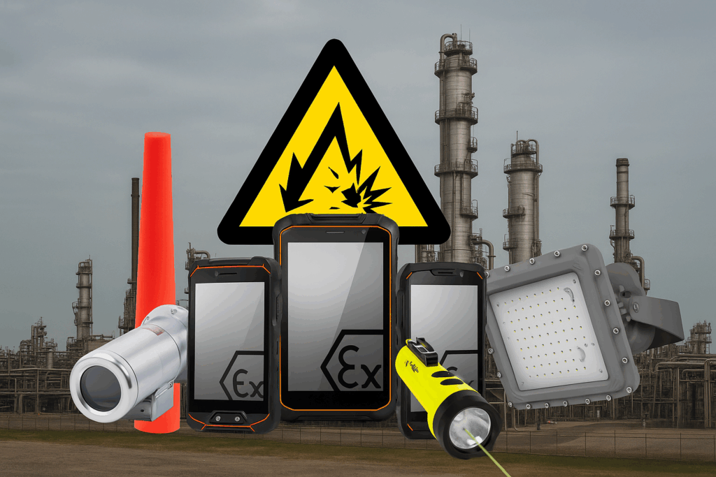 intrinsically safe equipment for refinery