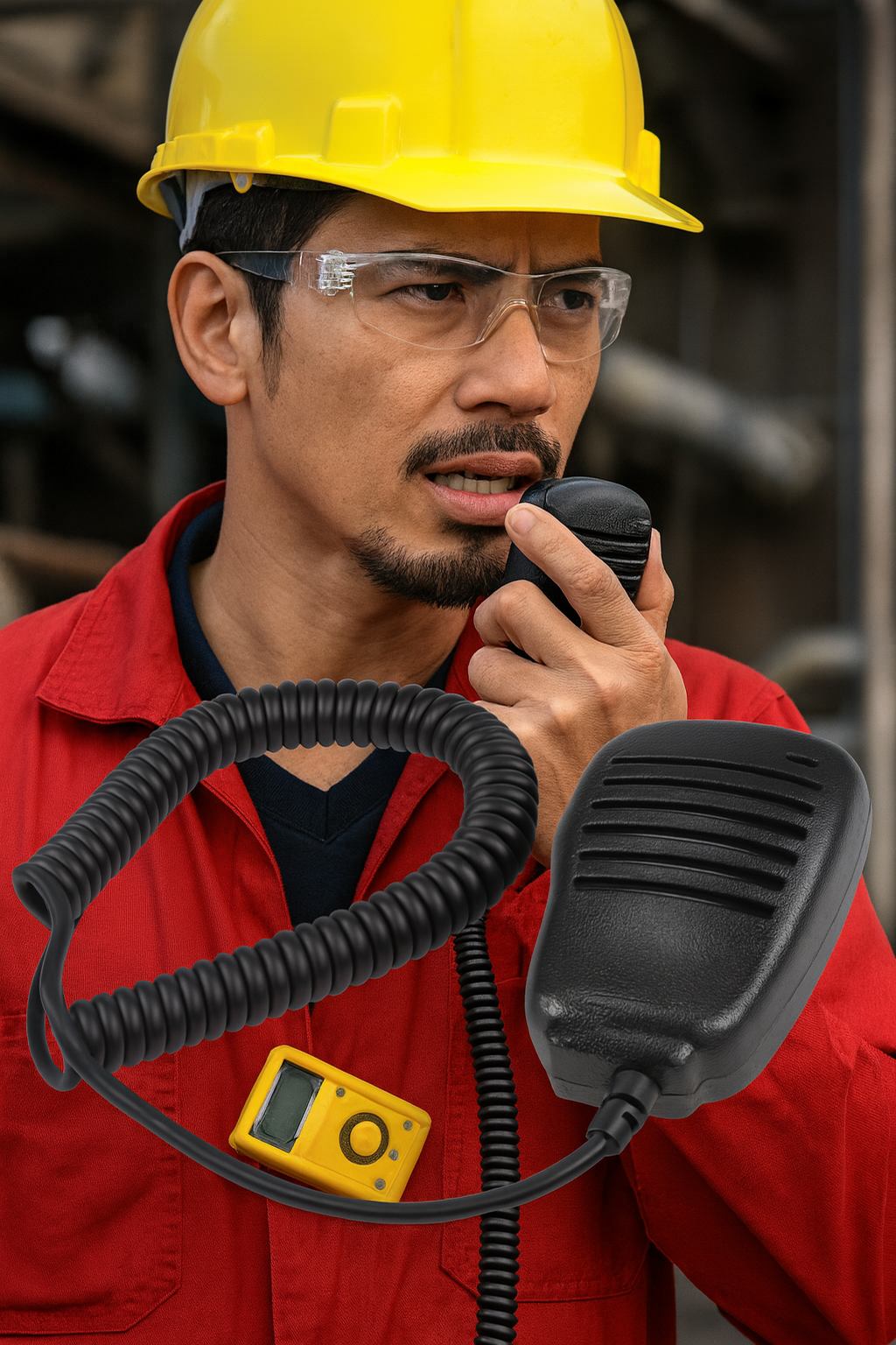 intrinsically safe remote speaker microphone