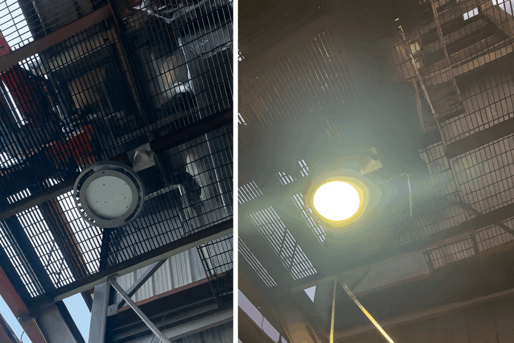 explosion proof lighting for refineries