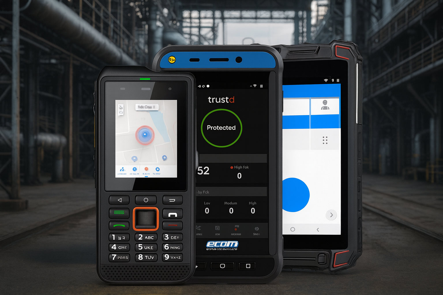 intrinsically safe smartphone