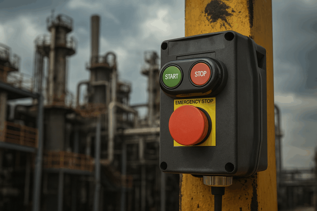 explosion proof emergency stop station
