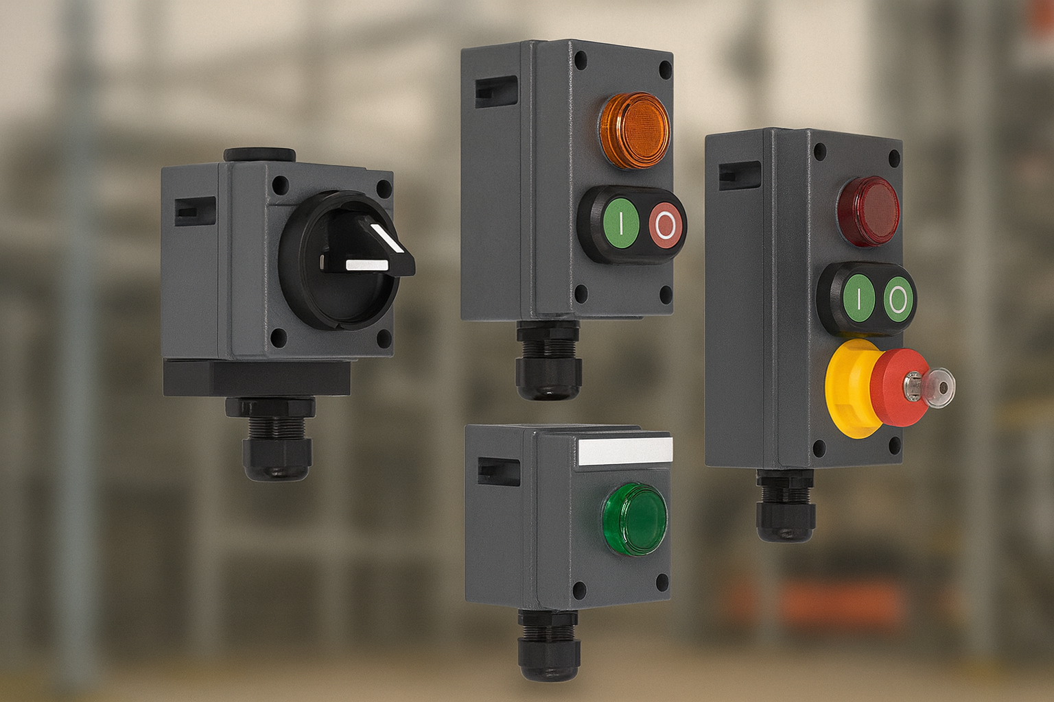 explosion proof emergency stop station