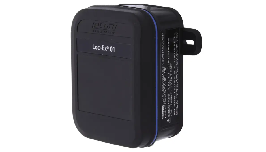 Pepperl+Fuchs Loc-Ex 01 intrinsically safe Bluetooth Low Energy iBeacon for ATEX Zone 1/21 hazardous areas (black enclosure)