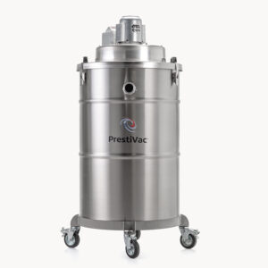 Prestivac AV1-55 EX HEPA air-operated explosion proof industrial vacuum with stainless steel construction and HEPA filtration for hazardous areas