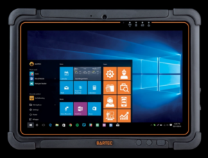 Bartec Tablet Agile S NI 10.1-inch industrial Android tablet with WiFi, non-incendive certified for Class I Division 2 and ATEX Zone 2 hazardous areas