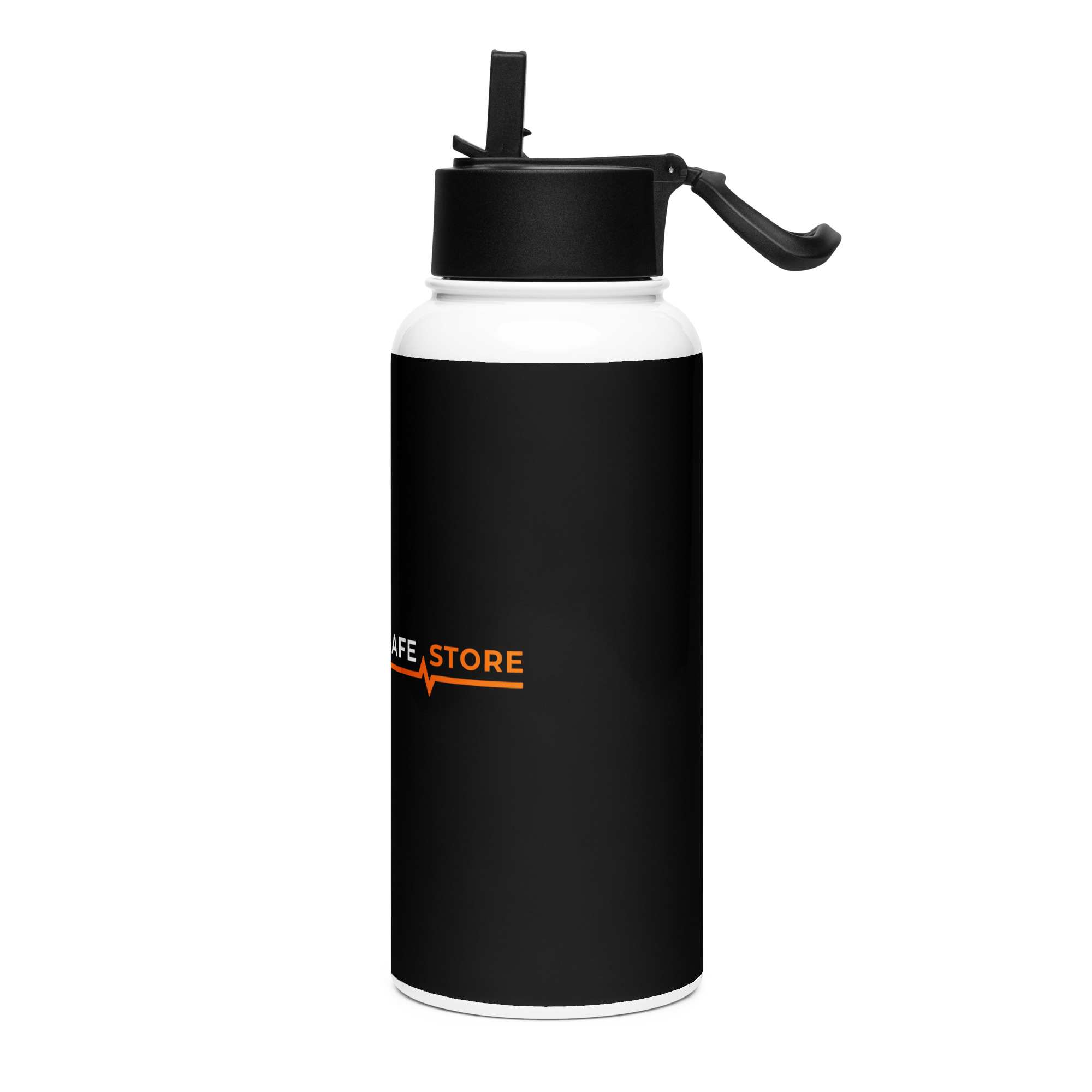 Intrinsically Safe Store Stainless steel water bottle with a straw lid - Image 4