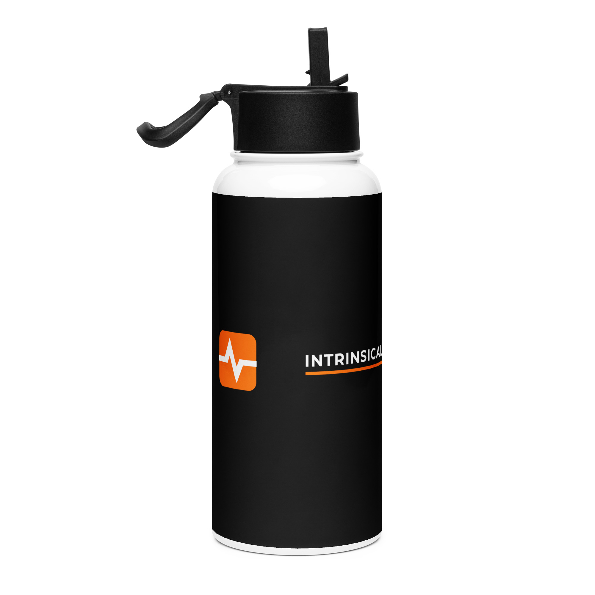 Intrinsically Safe Store Stainless steel water bottle with a straw lid - Image 5