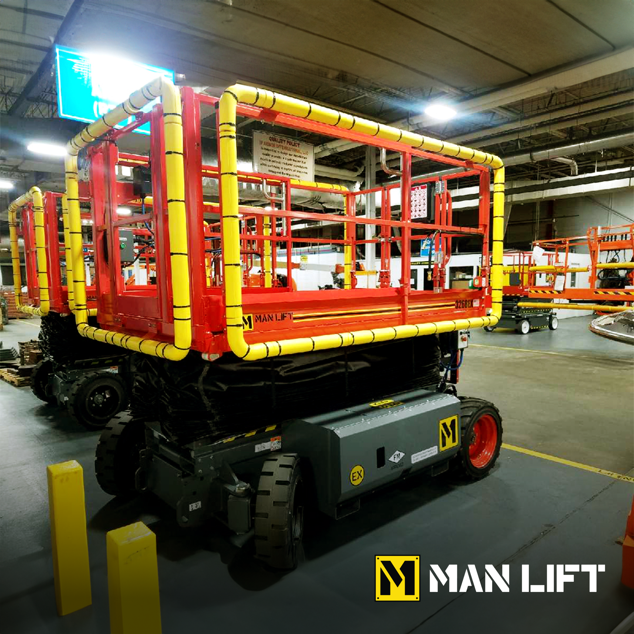 MAN LIFT USA 3268EX Intrinsically Safe Man Class 1, Division 1 - Image 2