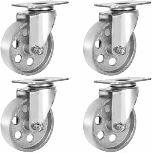 Replacement swivel castor wheel for Curtiss-Wright Coppus portable ventilators