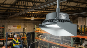 XPQ1VISOR light shield for NICOR XPQ Series Class I Division 1 LED luminaires. Industrial glare reduction visor for hazardous area lighting in oil and gas facilities.