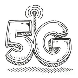 DURABOOK R10 Copilot+ PC rugged tablet showing the 5MP Windows Hello camera and highlighting its 5G LTE/5G connectivity with integrated GPS for field intelligence."