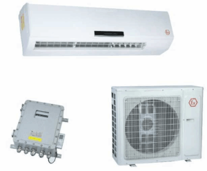 Explosion proof split air conditioner BKT series Class I Division 2 ATEX Zone 1 HVAC system for hazardous areas