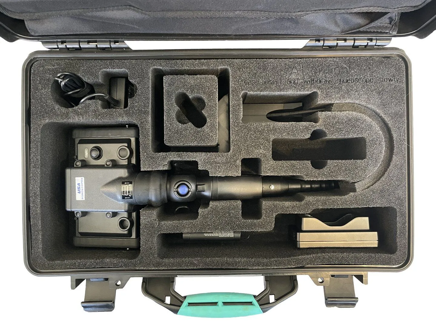 Intrinsically Safe Videoscope Class 1 Division 2 6mm probe 7.5m length 4-way articulation for hazardous area inspection
