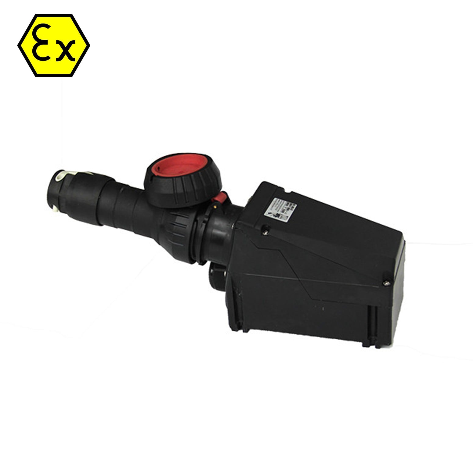 BCZ8060 explosion proof wall mounted plug and socket 63A 5-pin 380-415VAC IP66 hazardous area industrial power connector