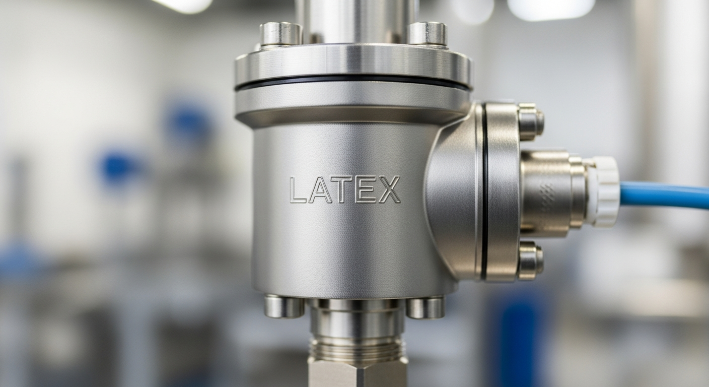 A detailed view of an ATEX marking on an industrial sensor, with the atex marking explained in the article