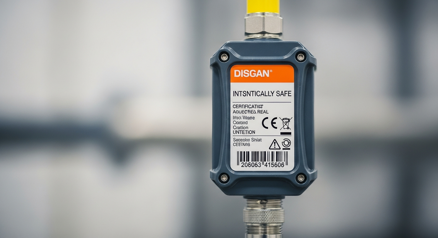 A certified gas detector suitable for use in NEC 505 hazardous locations.