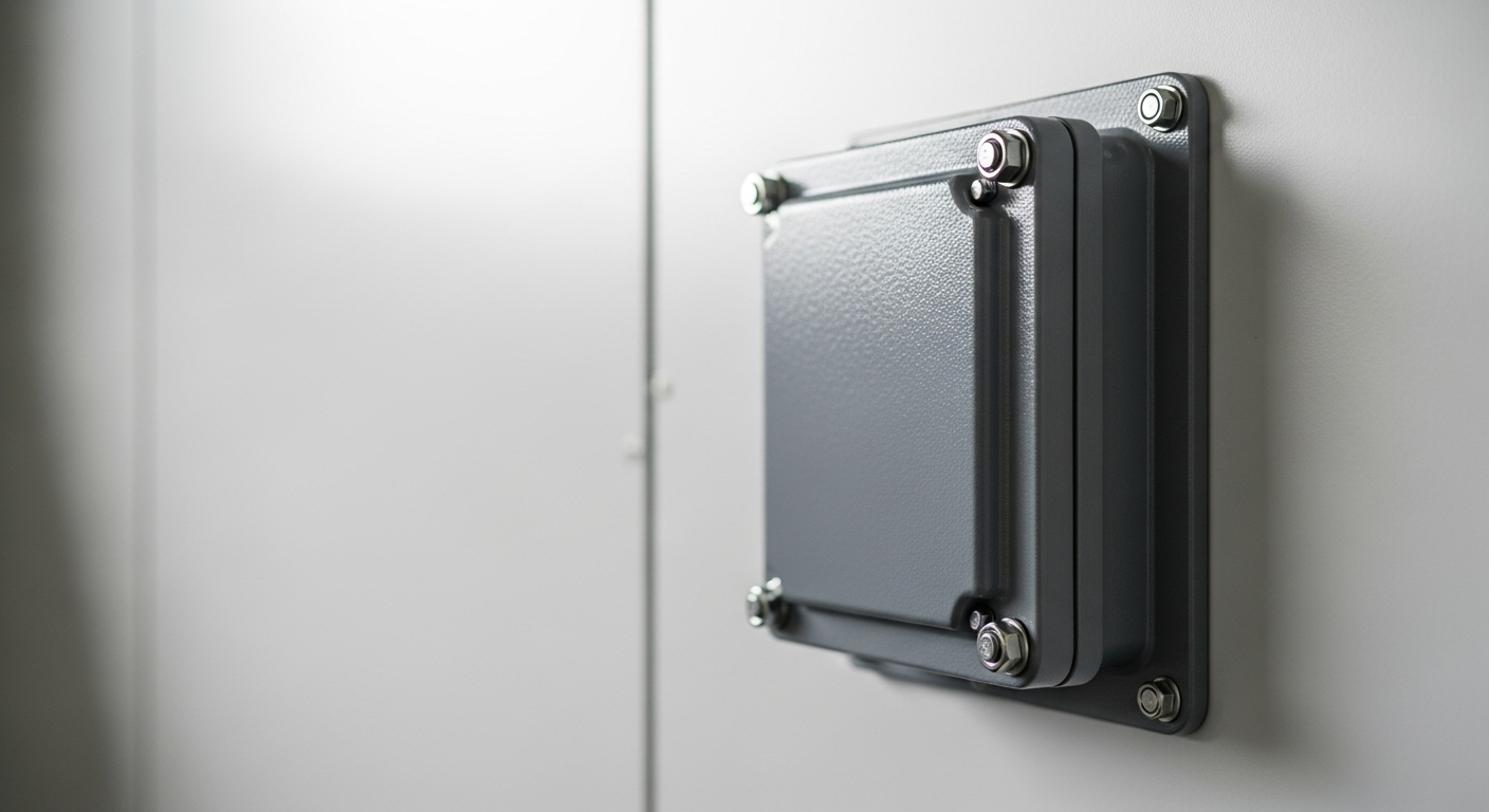 A certified explosion proof enclosure, explaining what is an explosion proof enclosure for hazardous industrial areas.