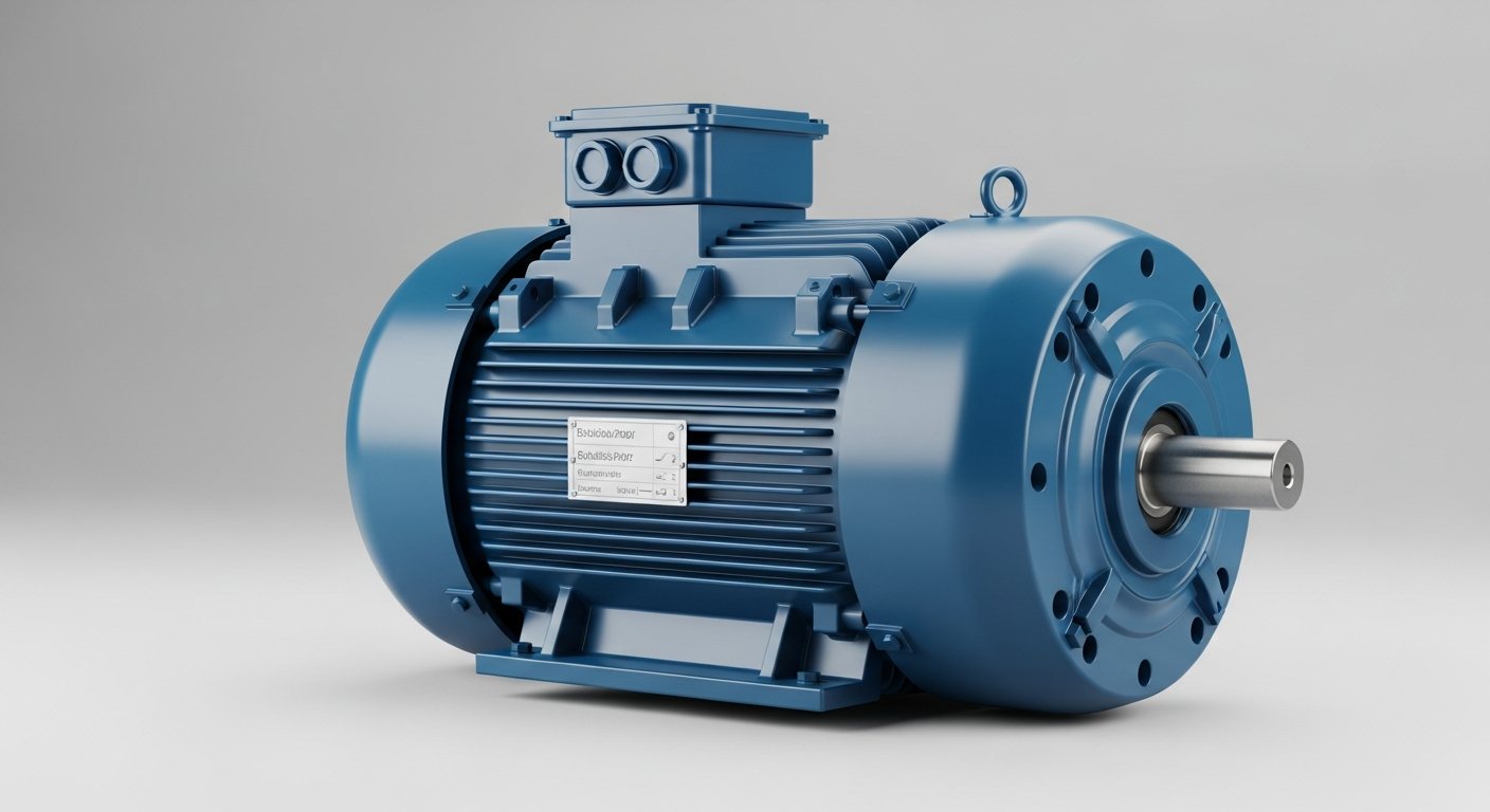 A certified explosion proof motor, illustrating the core explosion proof motor selection criteria for hazardous areas.