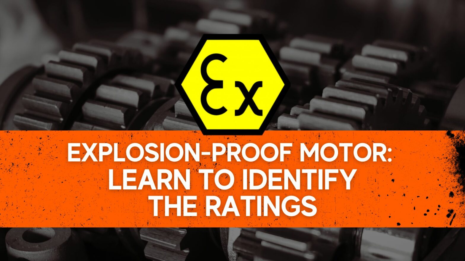 Explosion-Proof Motor Learn to identify the ratings