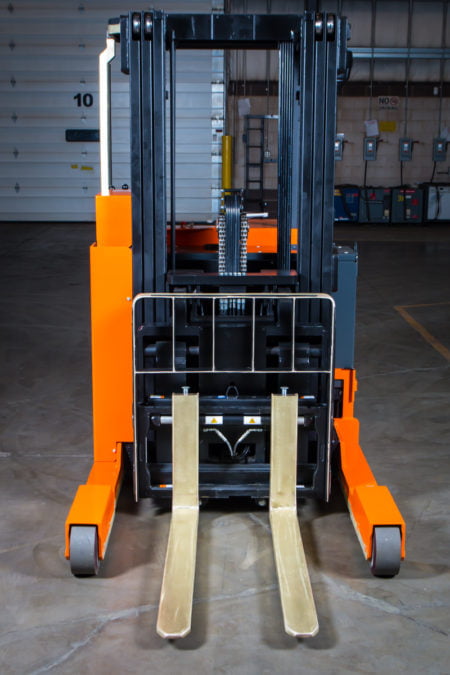 Explosion Proof Rico Ex Reach & Straddle Forklift Series Front View