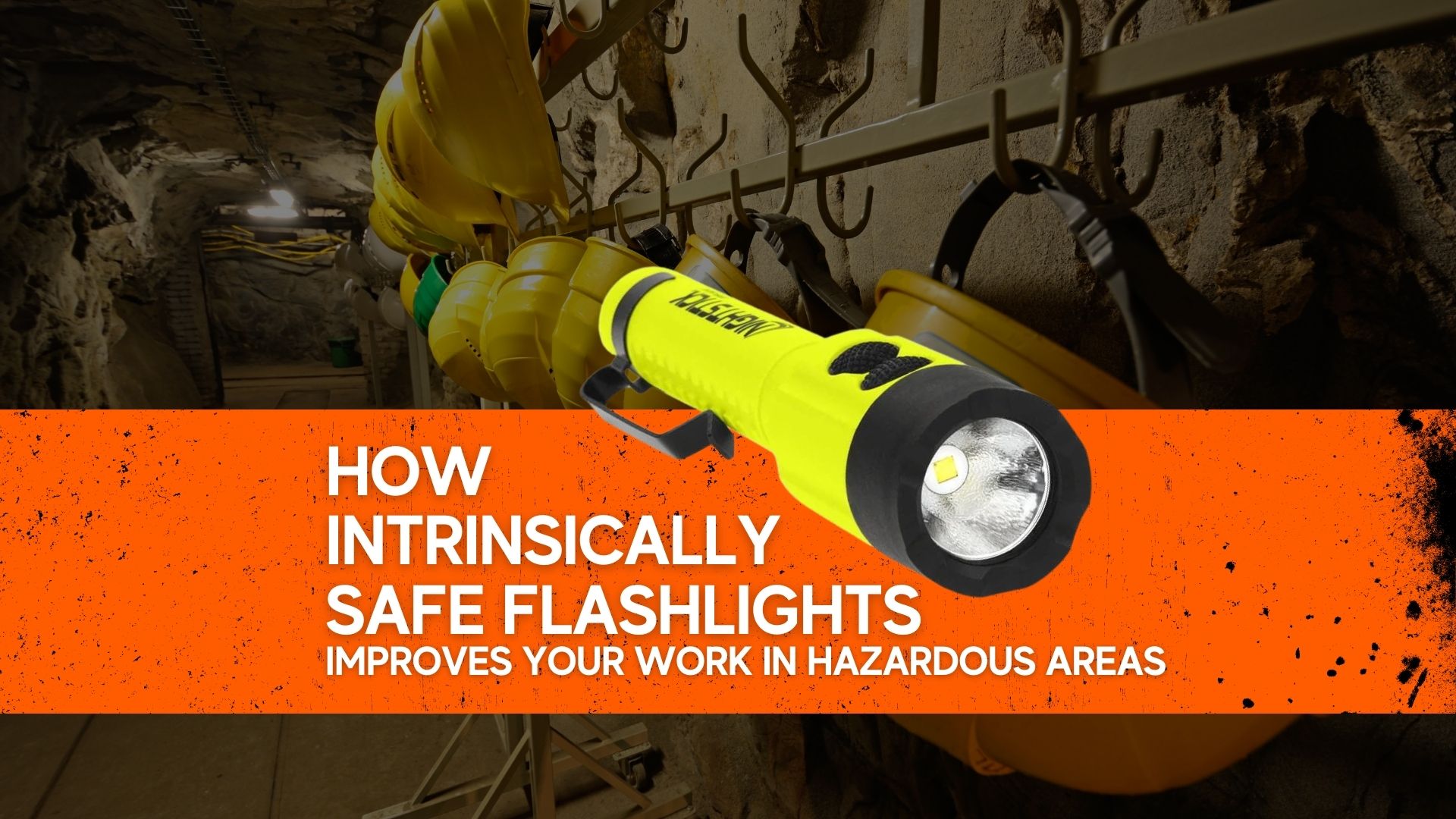 Hazardous Location Battery-Powered Flashlight