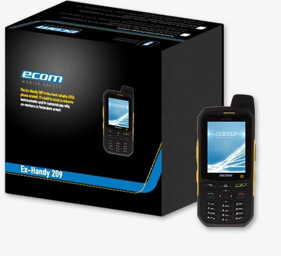 Intrinsically Safe Cell Phone Ex-Handy 209 Ecom Accessories