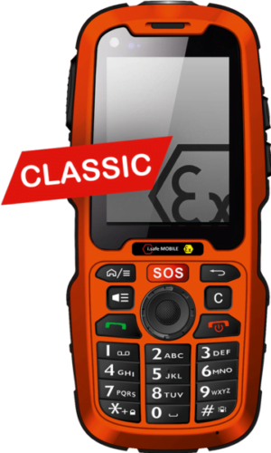 Intrinsically Safe Cell Phone i.Safe Mobile IS320.1 Classic