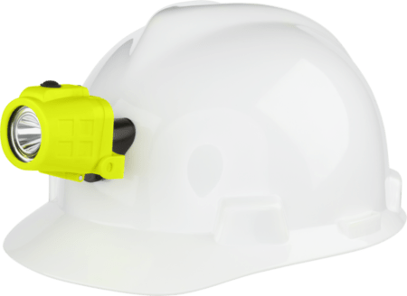 Intrinsically Safe Dual-Function Headlamp with Hard Hat Clip Flyer