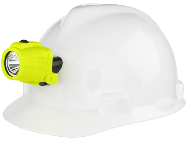 Intrinsically Safe Dual-Function Headlamp with Hard Hat Clip prod only