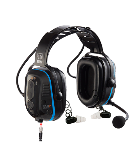Intrinsically Safe Dual Hearing Protection Headset SM1P02 ISDP Series Main Image