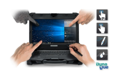 Intrinsically Safe Laptop Durabook Z14 Touch Technology