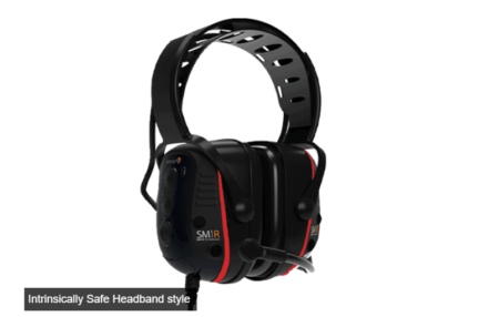 Intrinsically Safe Sensear SSM1R(IS) Headband Two-Way Radio only (cable required)