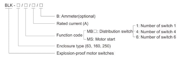 Intrinsically Safe Warom Explosion-proof Motor Switches BLK IIC - Image 2