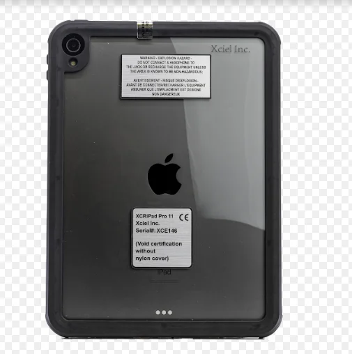 Intrinsically Safe iPad Pro 11in’ 2nd Generation Case ATEX Zone 2 Back Image