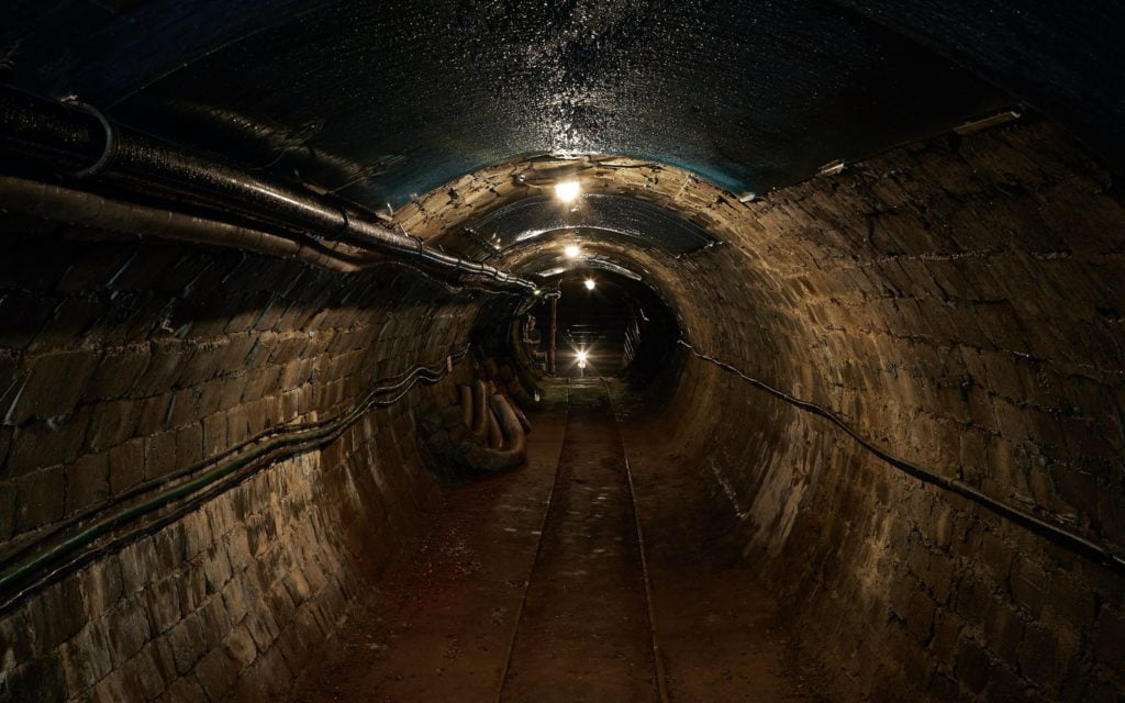 Image of a Mining Tunnel