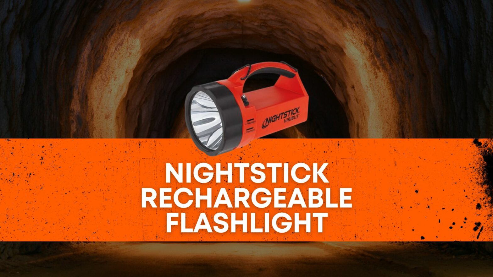 Nightstick Rechargeable Flashlight