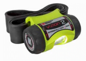 Intrinsically Safe UK-3AAA Vizion I eLED Headlamps Helmet Mount, and Flexible Strap Options